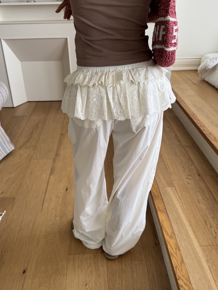 SUNDER MARKET直郵韓國代購㊣女裝新品推薦25春夏休閑休閑褲SUNDER MARKET休閑褲