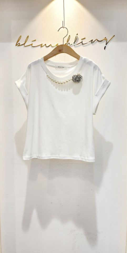 RICO韓國㊣直郵東大門代購女裝新品25春夏時尚人氣熱賣推薦T恤bling bling/RICOT恤圖色2