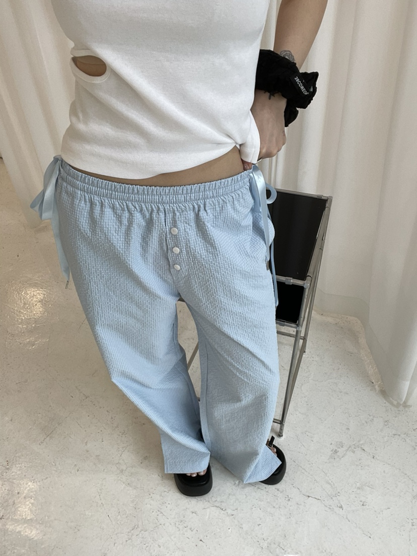 GLITTER韓國㊣直郵東大門代購女裝新品25春夏人氣熱賣休閑褲GLITTER休閑褲