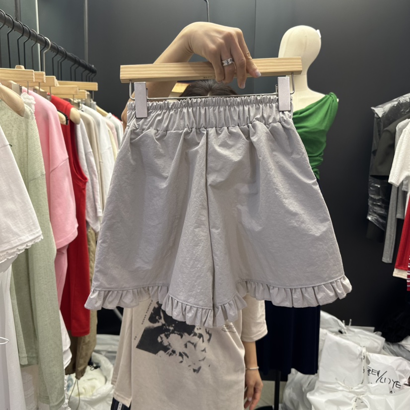 UNA/THE MAY韓國㊣直郵東大門代購女裝新品推薦25春夏短褲THEMAY/UNA短褲