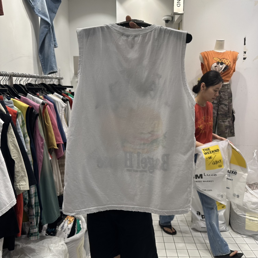 THE WEEKND韓國直郵㊣女裝新款推薦熱賣25春夏人氣吊帶背心THE WEEKND吊帶/背心