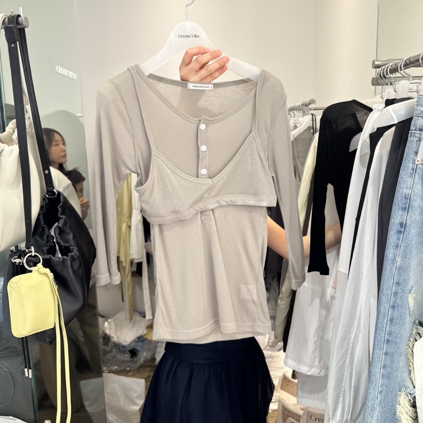 CREAM VILLA韓國直郵㊣女裝新款推薦套裝套裝CREAMVILLA套裝圖色3