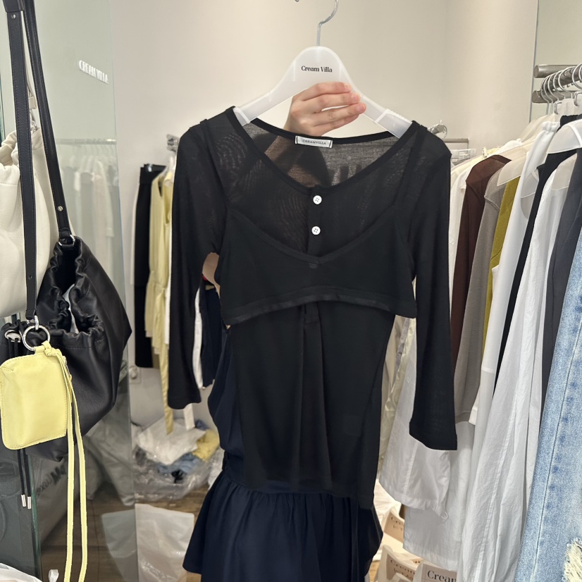 CREAM VILLA韓國直郵㊣女裝新款推薦套裝套裝CREAMVILLA套裝圖色5