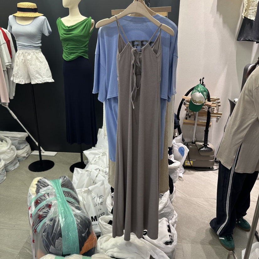 UNA/THE MAY直郵韓國代購㊣女裝新品熱賣推薦25春夏連衣裙THEMAY/UNA連衣裙