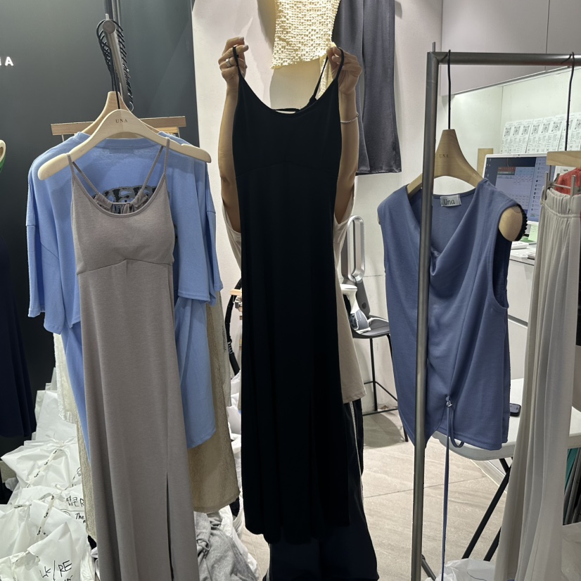 UNA/THE MAY直郵韓國代購㊣女裝新品熱賣推薦25春夏連衣裙THEMAY/UNA連衣裙圖色3