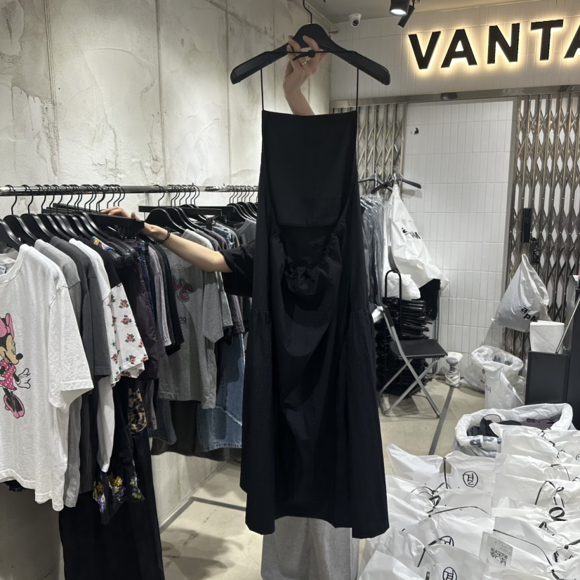 VANTA直郵韓國代購㊣女裝新款人氣休閑時尚熱賣推薦25春夏連衣裙VANTA連衣裙