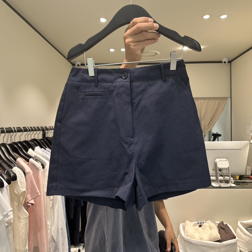RE STOCK韓國㊣直郵東大門代購女裝新款休閑時尚熱賣25春夏短褲RE STOCK短褲圖色2