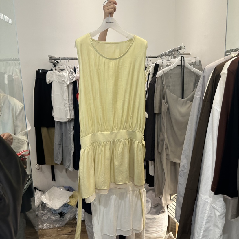 CREAM VILLA韓國直郵㊣女裝新品熱賣連衣裙CREAMVILLA連衣裙圖色2
