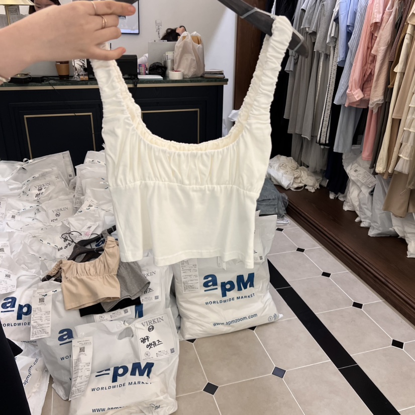 VIRKIN韓國㊣直郵東大門代購女裝新品25春夏熱賣推薦吊帶背心VIRKIN吊帶/背心圖色3