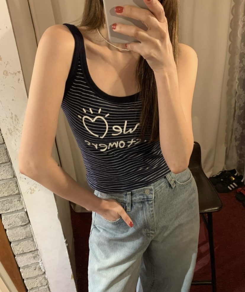 ARSERA韓國㊣直郵東大門代購女裝新品25春夏時尚休閑吊帶背心ARSERA吊帶/背心