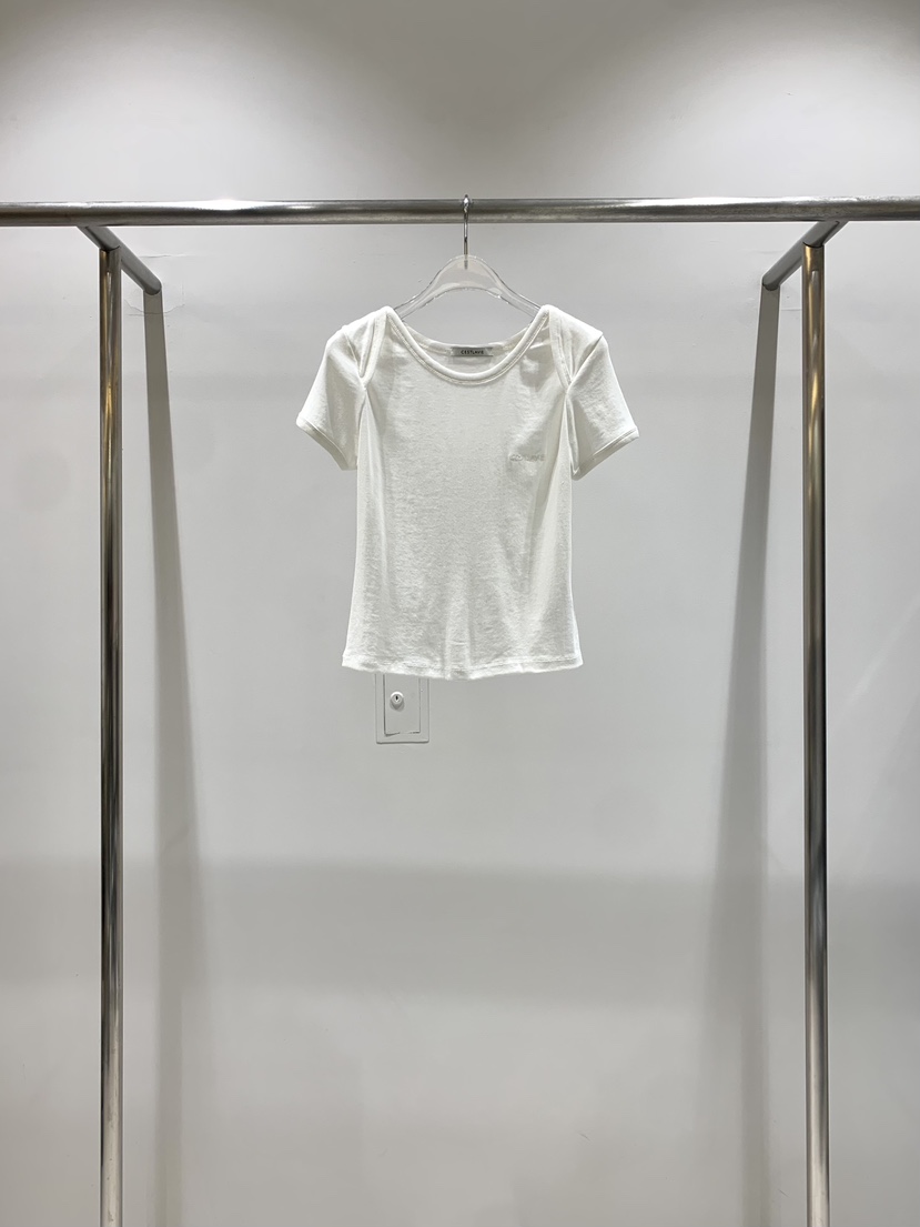 CESTLAVIE東大門實拍女士新品休閑真品人氣職業時尚T恤刺繡CESTLAVIET恤圖色1