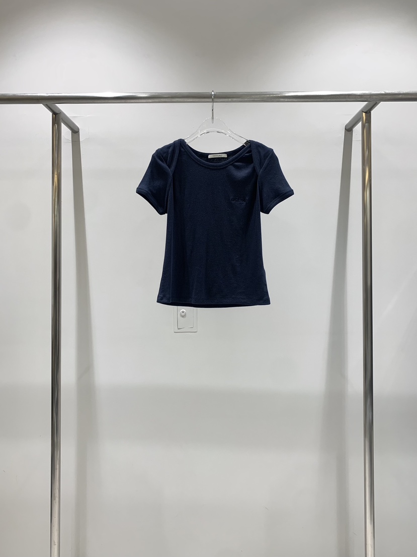 CESTLAVIE東大門實拍女士新品休閑真品人氣職業時尚T恤刺繡CESTLAVIET恤圖色3