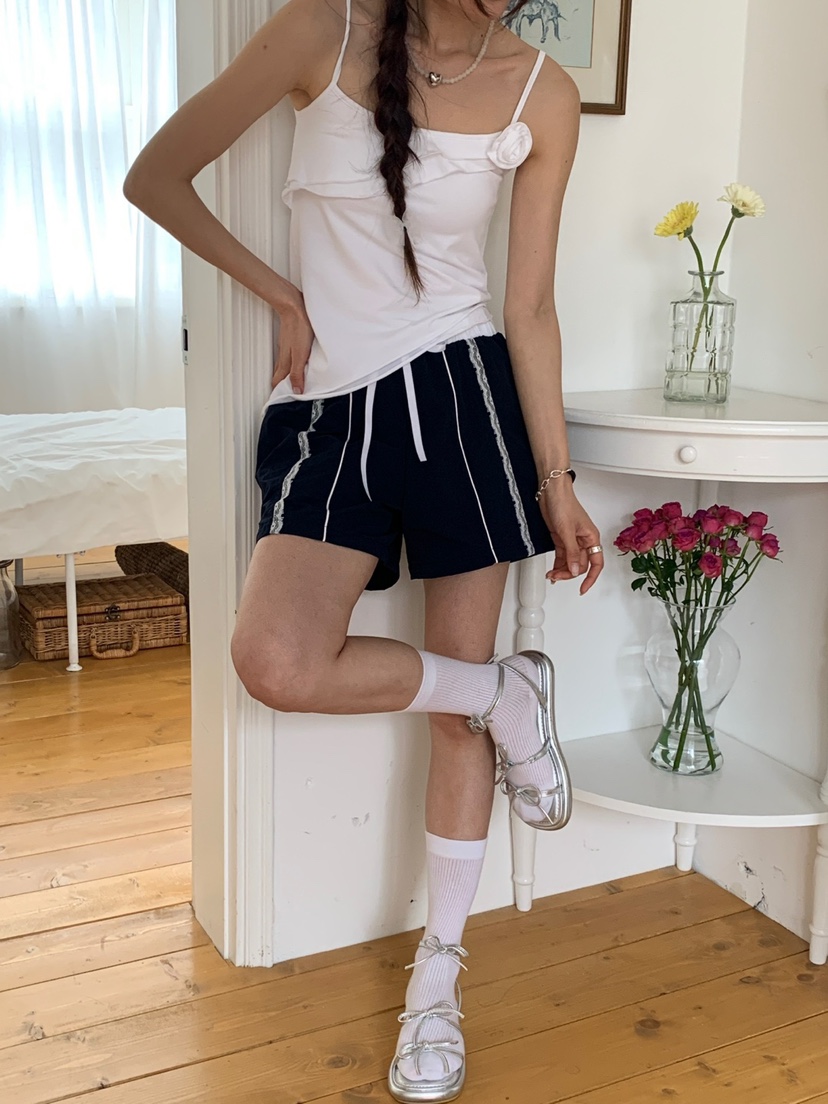 MORE THAN-P東大門實拍女士新品時尚人氣推薦職業熱賣短褲MORE THAN短褲