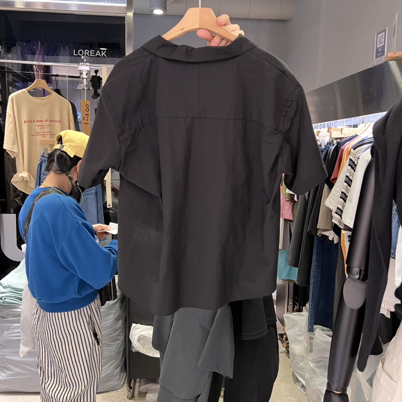BANY ANCO韓國直郵女士新品真品休閑推薦時尚熱賣襯衫蕾絲衫BANY ANCO襯衫/蕾絲衫
