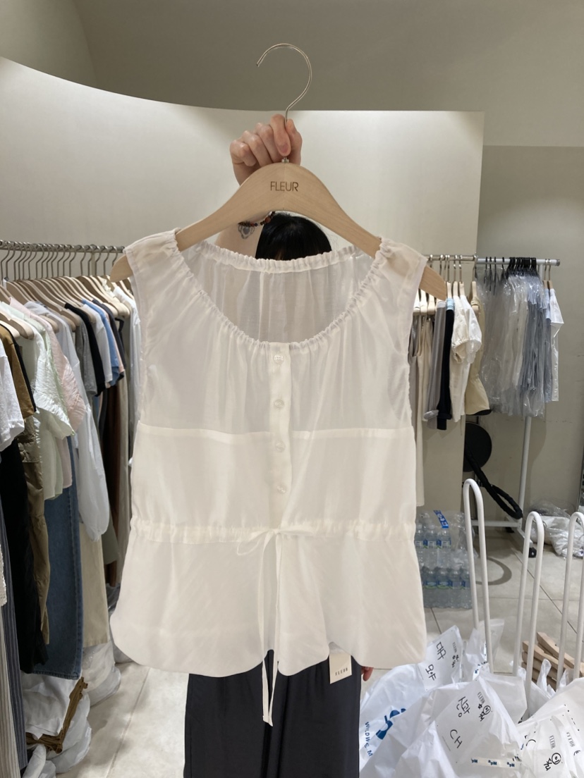FLEUR-P東大門代購女士新品職業休閑熱賣時尚真品吊帶背心FLEUR吊帶/背心