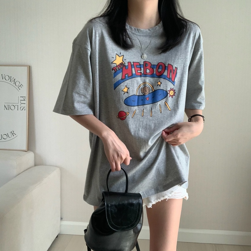 HELLO JINI韓國㊣直郵東大門代購女裝新品25春夏時尚人氣T恤HELLO JINIT恤