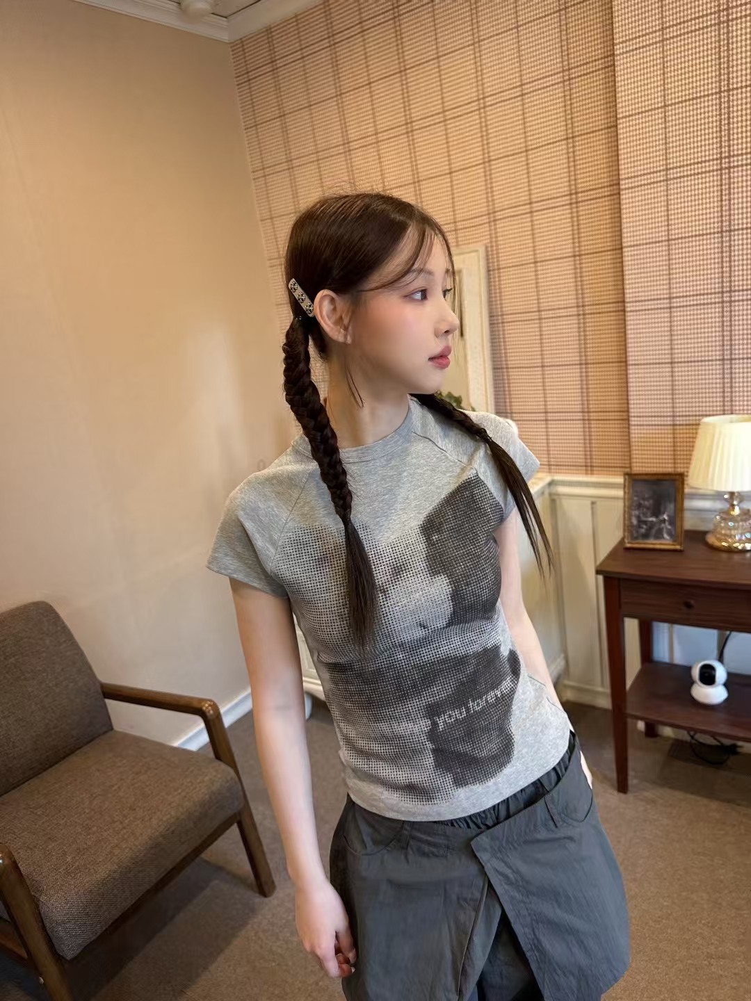 THEHANDS韓國直郵㊣女裝新品休閑熱賣25春夏時尚人氣推薦T恤THEHANDST恤