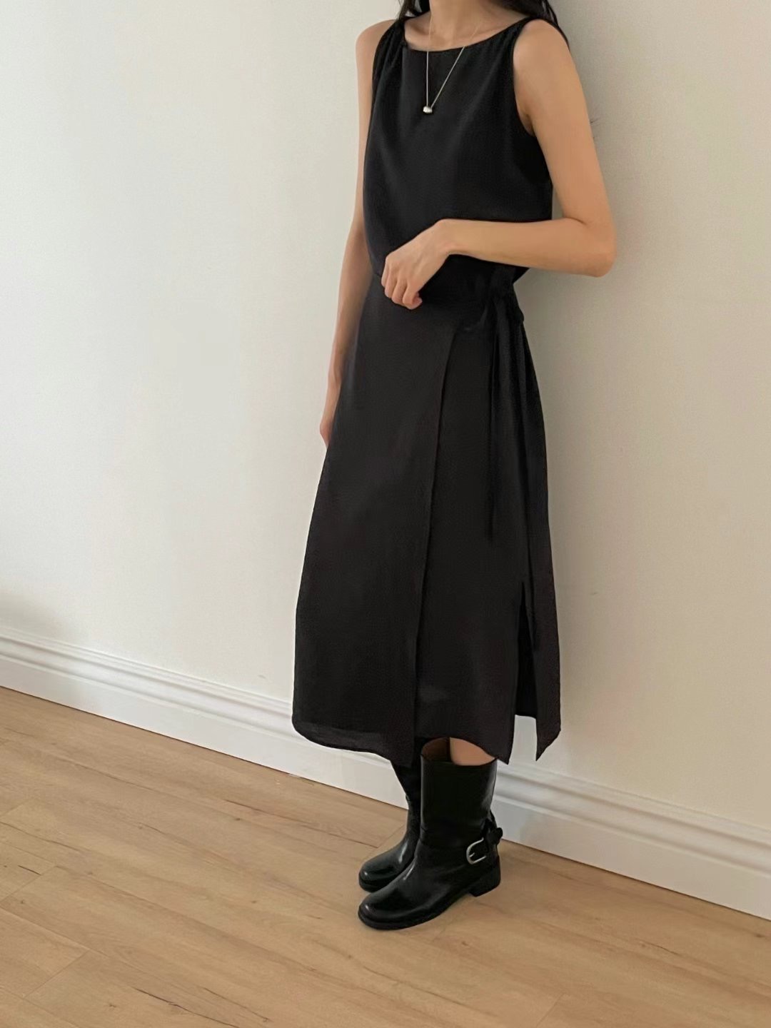 SOMETHINGELSE直郵韓國代購㊣女裝新款推薦25春夏休閑連衣裙SOMETHINGELSE連衣裙圖色2
