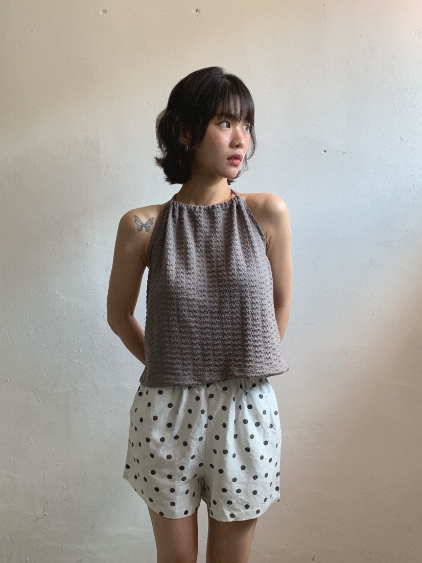 SLAT韓國㊣直郵東大門代購女裝新款25春夏時尚休閑吊帶背心SLAT吊帶/背心