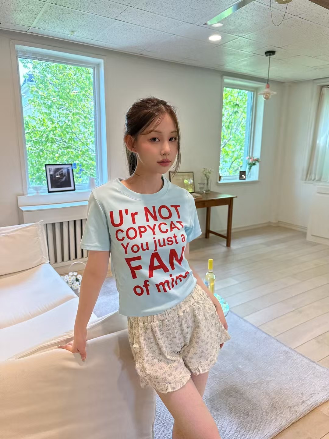 THEHANDS直郵韓國代購㊣女裝新品休閑推薦熱賣25春夏時尚T恤THEHANDST恤