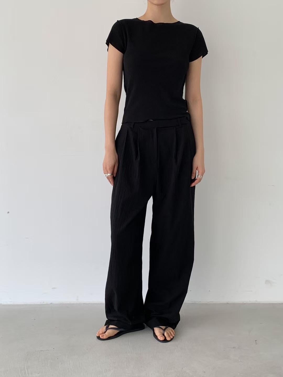 SOIL韓國㊣直郵東大門代購女裝新品人氣休閑25春夏熱賣休閑褲SOIL休閑褲