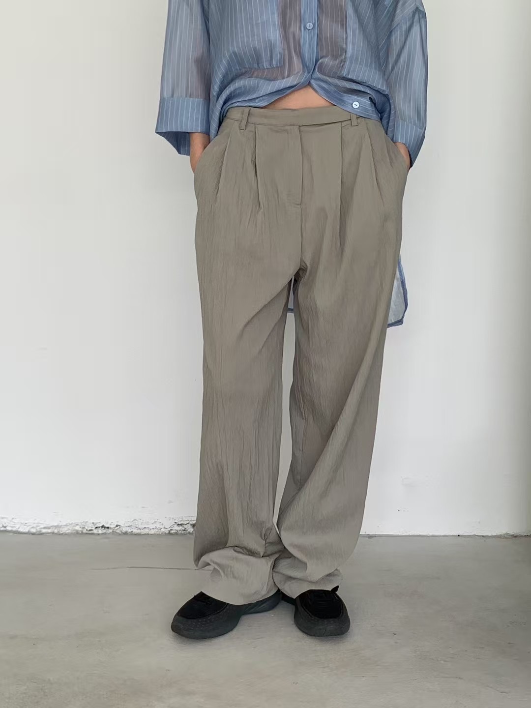 SOIL韓國㊣直郵東大門代購女裝新品人氣休閑25春夏熱賣休閑褲SOIL休閑褲圖色3