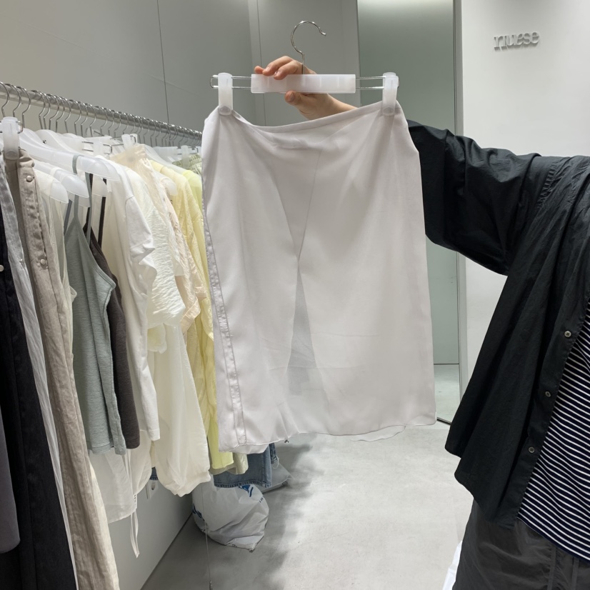 NUESE直郵韓國代購㊣女裝新款時尚25春夏熱賣推薦半身裙中短裙NUESE半身裙/中短裙