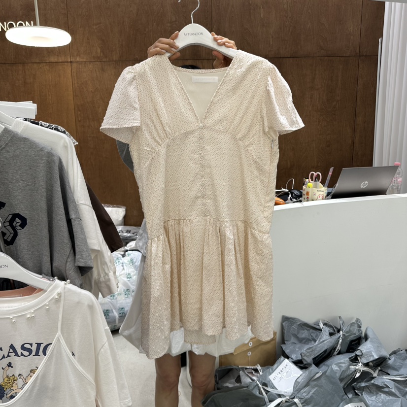 AFTERNOON-P韓國直郵㊣東大門實拍女裝新品熱賣25春夏連衣裙AFTERNOON連衣裙