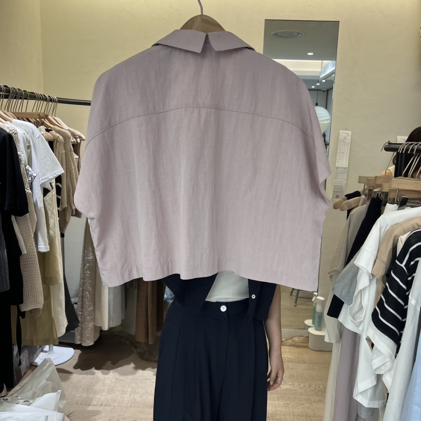 W AND J韓國直郵㊣女裝新品25春夏熱賣推薦休閑襯衫蕾絲衫W AND J襯衫/蕾絲衫