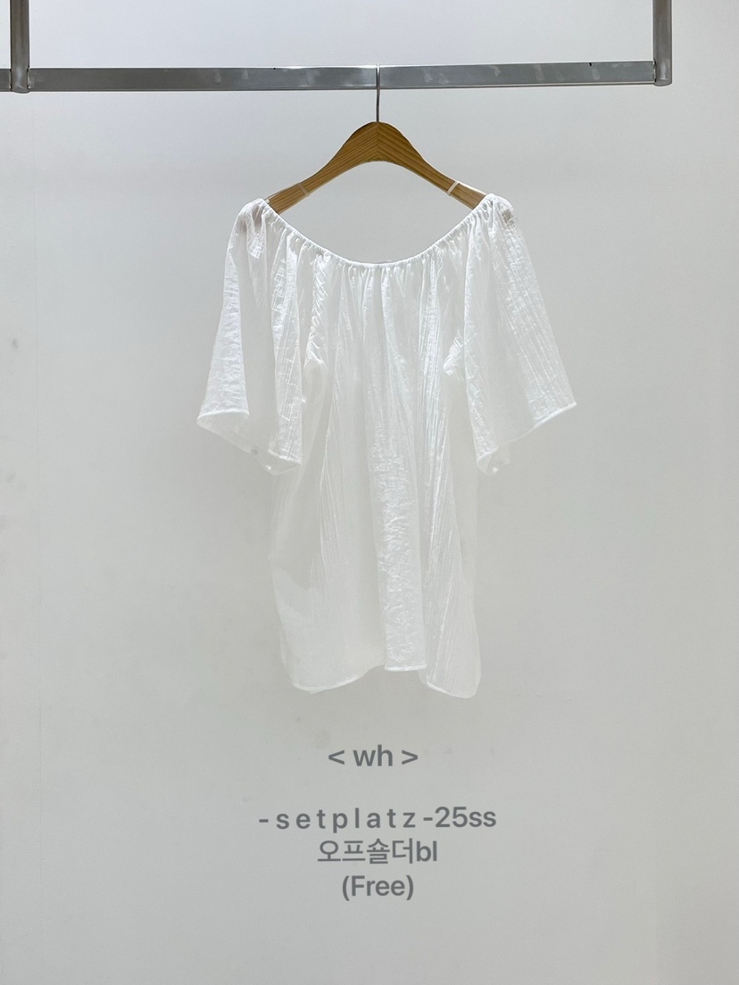 SETPLATZ韓國直郵㊣東大門實拍女裝新款熱賣襯衫蕾絲衫露肩PLATZCLASSIC襯衫/蕾絲衫