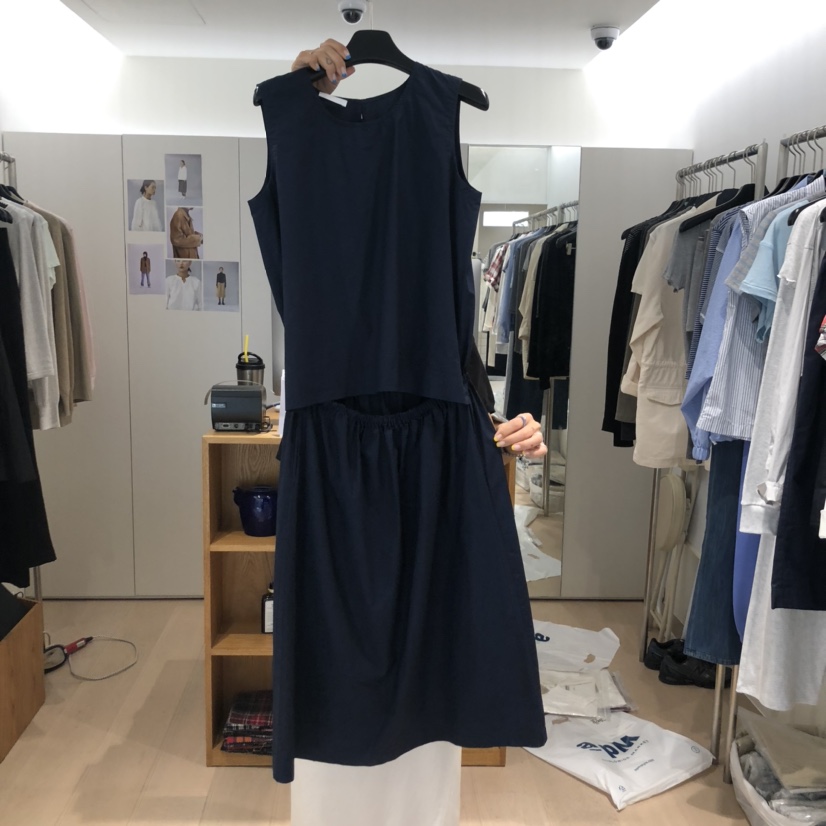 THE TARDUST韓國直郵㊣女裝新品熱賣人氣時尚休閑連衣裙棉質THE TARDUST連衣裙圖色1