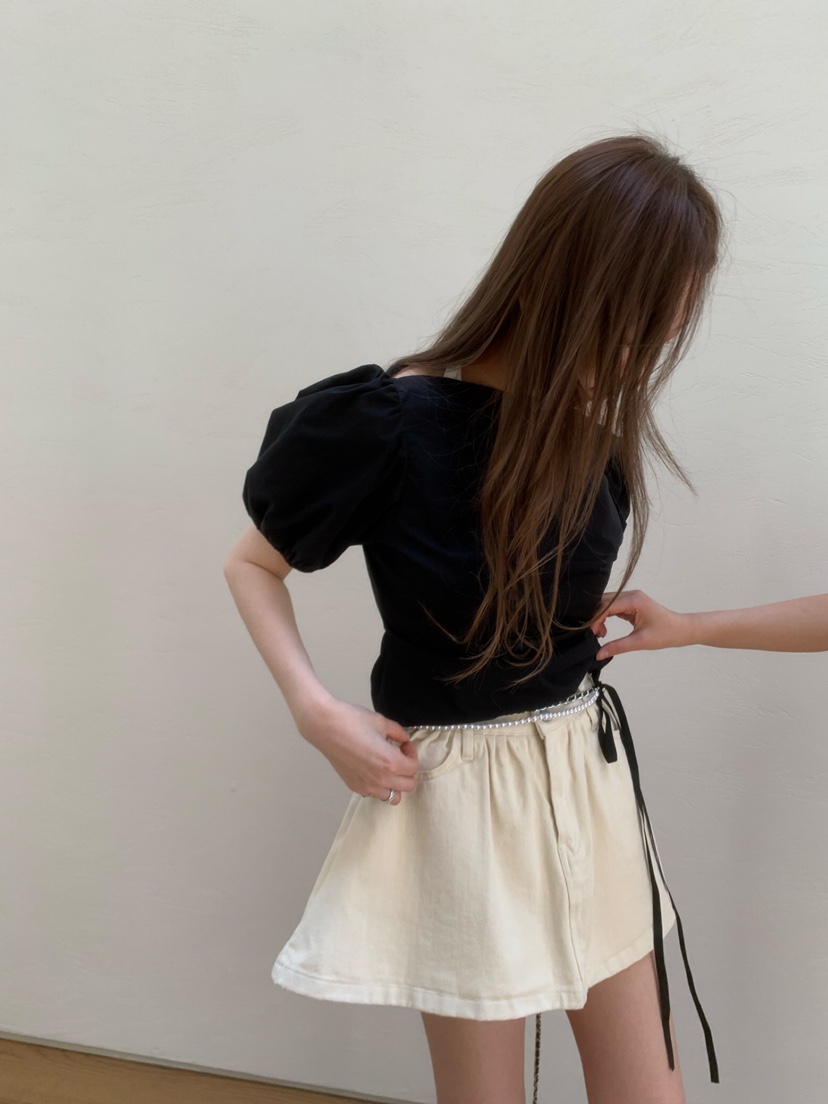 SHOP POSTER韓國直郵㊣女裝新款熱賣休閑推薦人氣襯衫蕾絲衫SHOP_POSTER襯衫/蕾絲衫