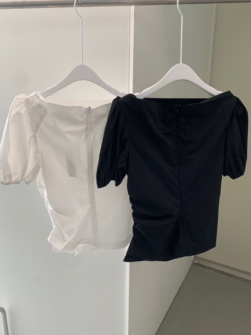 SHOP POSTER韓國直郵㊣女裝新款熱賣休閑推薦人氣襯衫蕾絲衫SHOP_POSTER襯衫/蕾絲衫