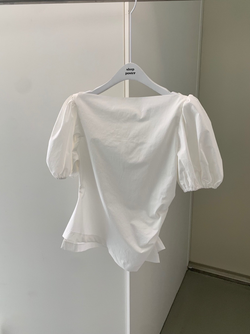 SHOP POSTER韓國直郵㊣女裝新款熱賣休閑推薦人氣襯衫蕾絲衫SHOP_POSTER襯衫/蕾絲衫