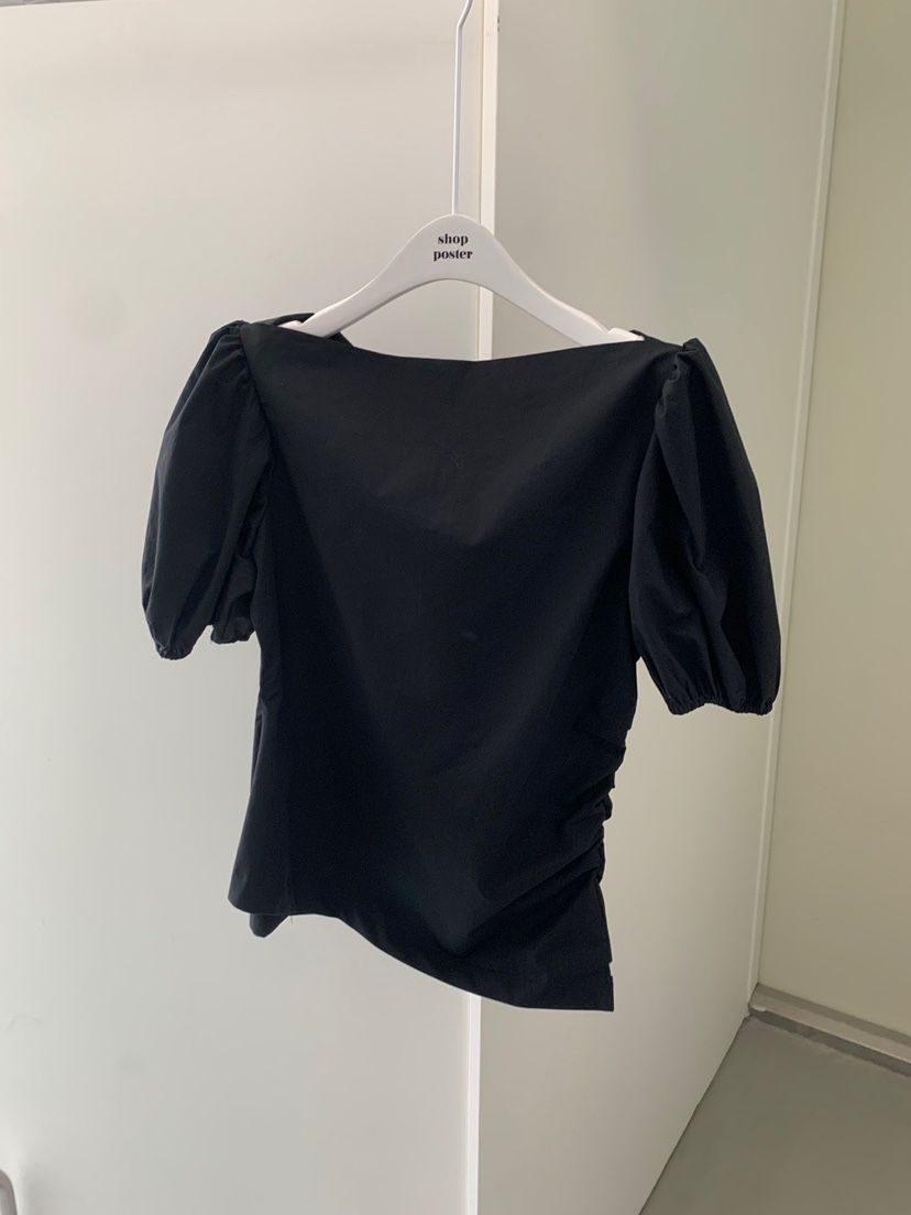 SHOP POSTER韓國直郵㊣女裝新款熱賣休閑推薦人氣襯衫蕾絲衫SHOP_POSTER襯衫/蕾絲衫圖色2