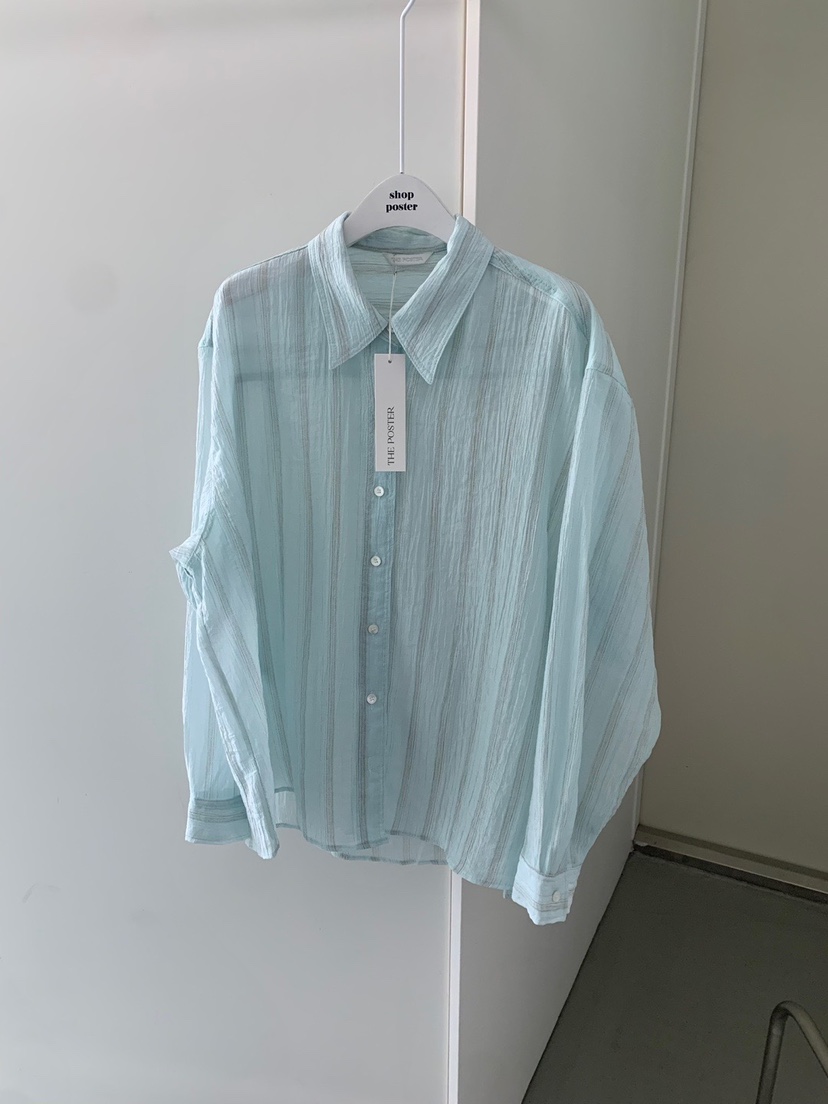 SHOP POSTER韓國㊣直郵東大門代購女裝新款時尚襯衫蕾絲衫SHOP_POSTER襯衫/蕾絲衫圖色2