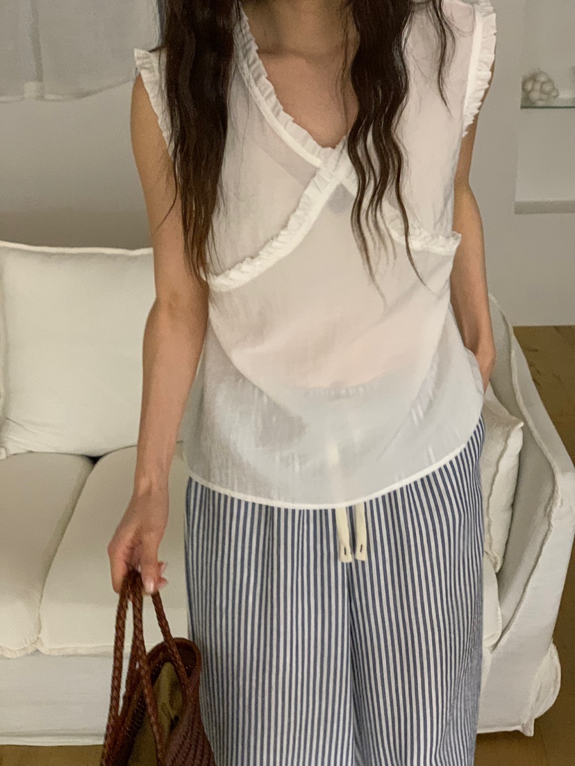 RIVER RAIN韓國㊣直郵東大門代購女裝新款推薦時尚襯衫蕾絲衫RIVER RAIN襯衫/蕾絲衫