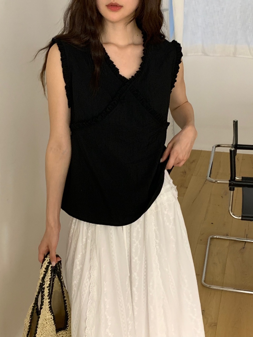 RIVER RAIN韓國㊣直郵東大門代購女裝新款推薦時尚襯衫蕾絲衫RIVER RAIN襯衫/蕾絲衫