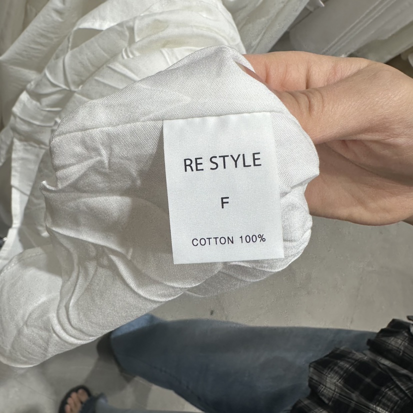 RE STYLE-Q直郵韓國代購㊣女裝新款熱賣時尚25春夏連衣裙RE STYLE連衣裙