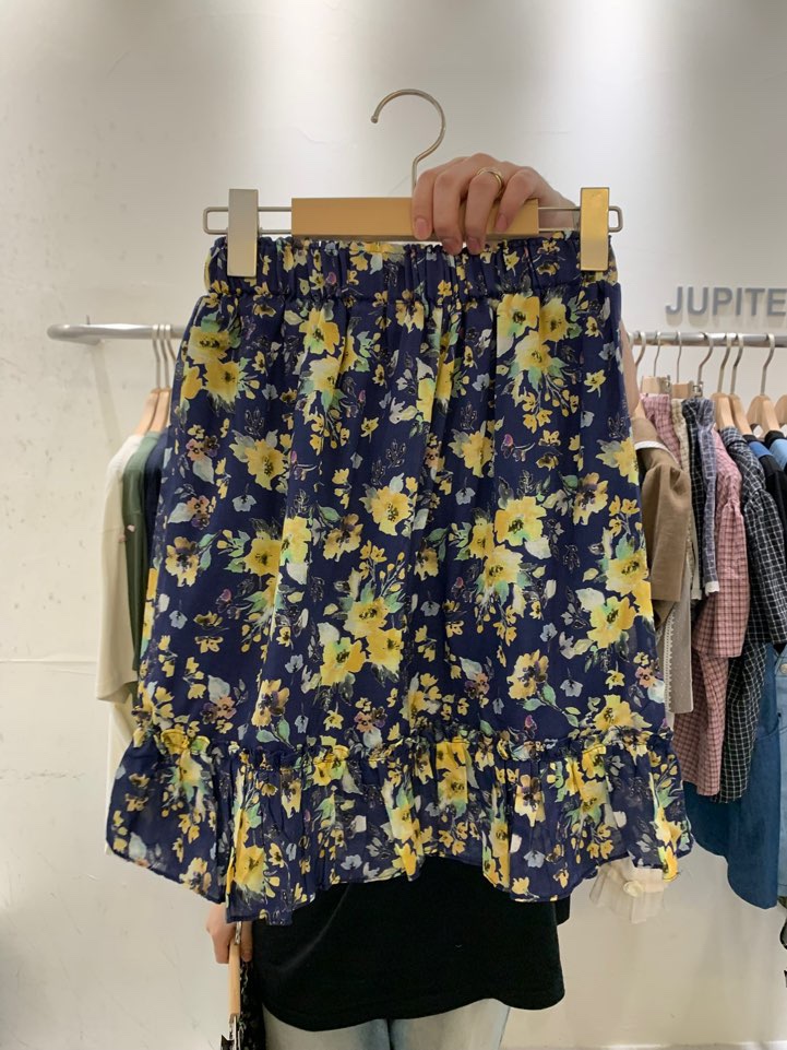 JUPITER韓國直郵㊣女裝新品推薦時尚人氣25春夏半身裙中短裙JUPITER半身裙/中短裙圖色1