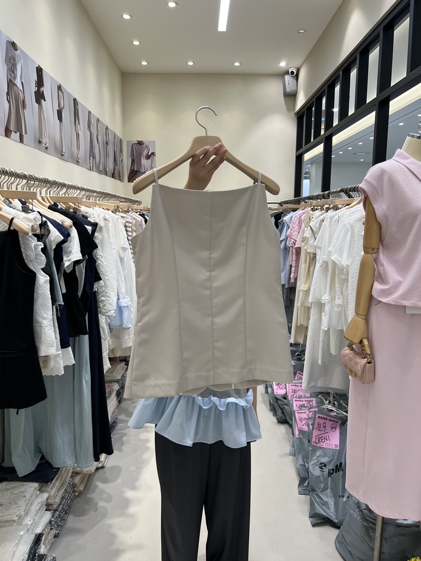 MARIE MARIE韓國直郵㊣女裝新品推薦人氣25春夏時尚休閑馬甲MARIE MARIE馬甲