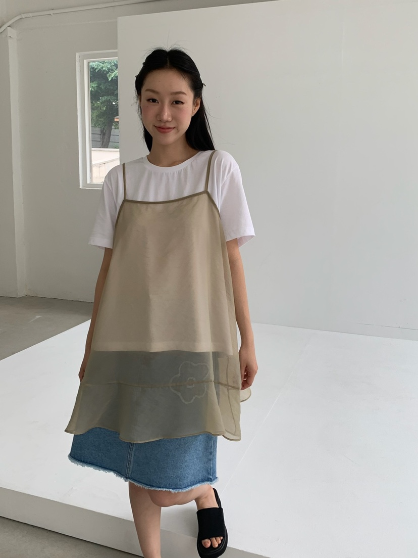 LOVE MY SANTA韓國㊣直郵東大門代購女裝新款時尚吊帶背心Santa/LOVE MY SANTA吊帶/背心圖色2