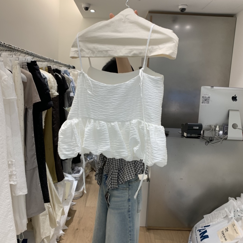 MEET ME韓國直郵㊣東大門實拍女裝新品人氣25春夏吊帶背心MEET ME吊帶/背心