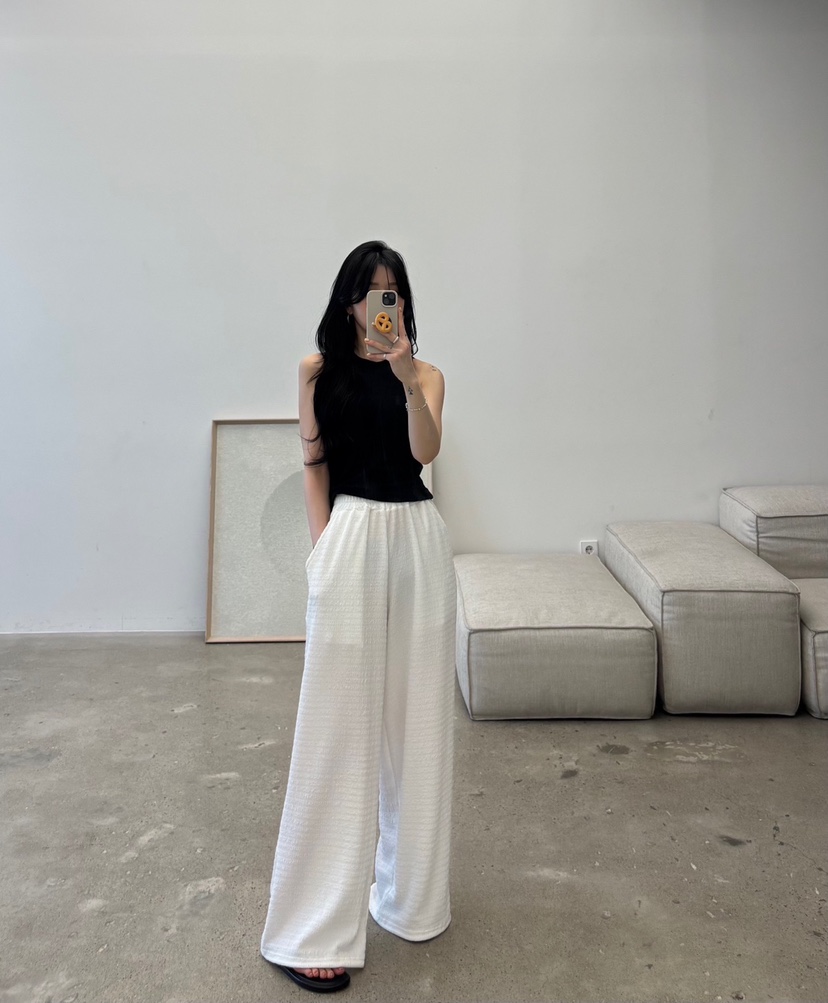 AMUSE SEOUL直郵韓國代購㊣女裝新品25春夏人氣熱賣休閑褲AMUSE SEOUL休閑褲