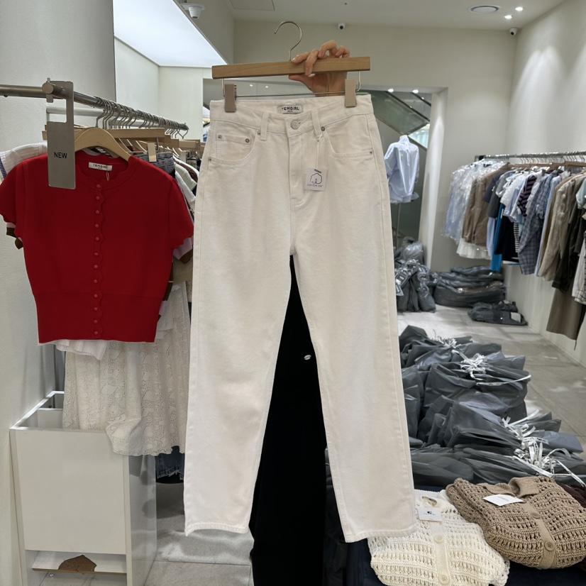 TOMGIRL韓國代購女士新品真品25春夏推薦時尚人氣熱賣休閑褲TOMGIRL休閑褲