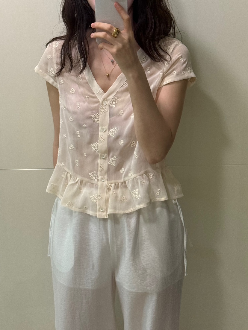 EST東大門直郵女裝新款推薦時尚人氣真品休閑熱賣襯衫蕾絲衫EST_襯衫/蕾絲衫
