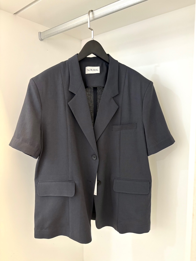 NORMAL東大門實拍女士新品25春夏職業推薦休閑人氣真品夾克NORMAL夾克圖色2