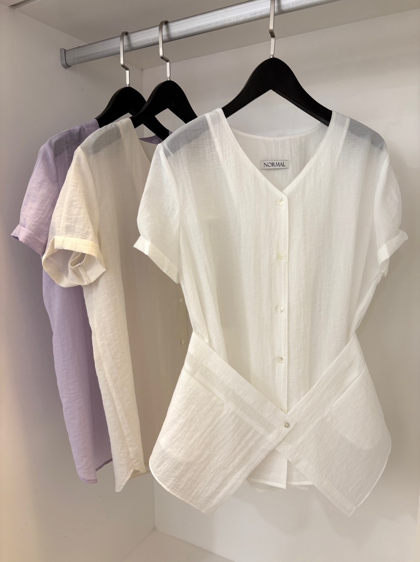 NORMAL直郵韓國代購㊣女裝新品推薦休閑人氣25春夏套裝兩件套V領NORMAL套裝