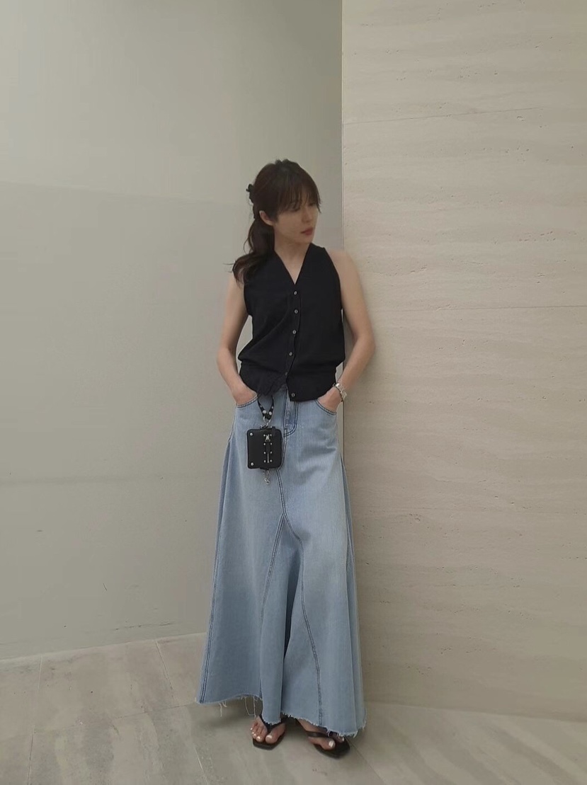 GENTLE B韓國直郵㊣東大門實拍女裝新品熱賣25春夏吊帶背心GENTLE B吊帶/背心