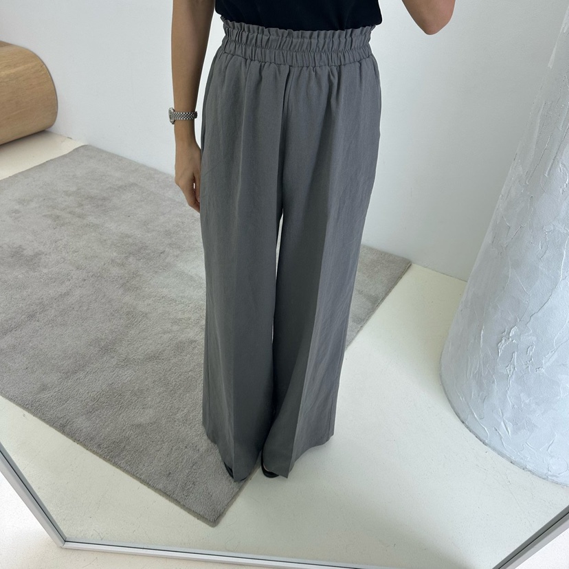 SOUIT韓國直郵㊣女裝新品時尚25春夏熱賣推薦休閑人氣休閑褲SOUIT by mabel-L休閑褲圖色2